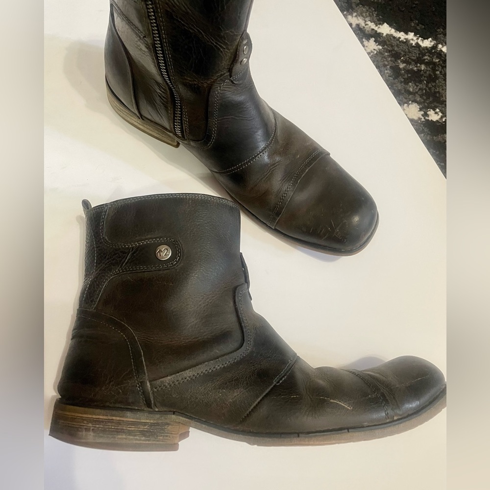 COPY - Bed Stu Stand Up to Cancer Burst Leather Boots
